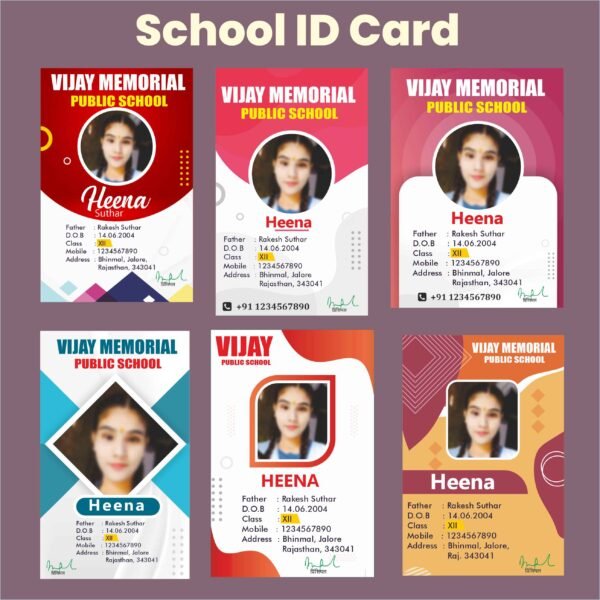 School Id card Design